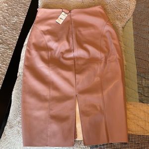 Express mauve non-leather pencil skirt size 4